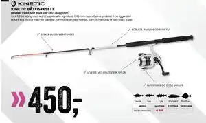 Sport Outlet KINETIC BÅTFISKESETT tilbud