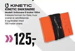Sport Outlet KINETIC SNIKSNØRE tilbud