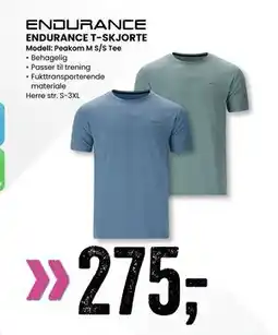 Sport Outlet ENDURANCE T-SKJORTE tilbud