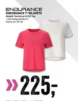 Sport Outlet ENDURANCE T-SKJORTE tilbud