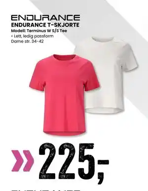 Sport Outlet ENDURANCE T-SKJORTE tilbud