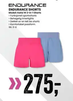Sport Outlet ENDURANCE SHORTS tilbud
