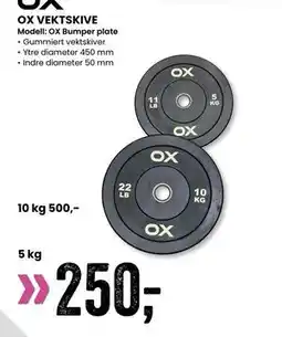 Sport Outlet OX VEKTSKIVE tilbud