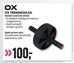 Sport Outlet OX TRENINGSHJUL tilbud