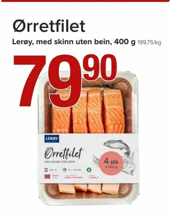 Spar Ørretfilet tilbud