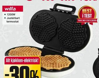 Europris Dobbelt vaffeljern tilbud