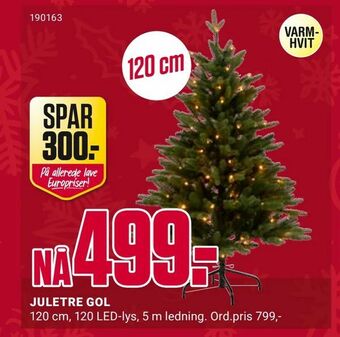 Europris Juletre gol tilbud