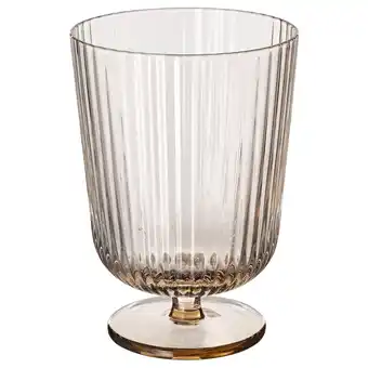 IKEA Anledning Glass med stett, lys brun, 32 cl tilbud