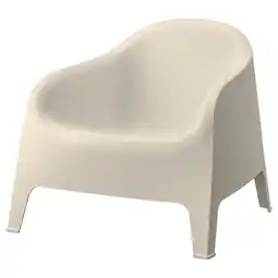IKEA SkarpÖ Stol, utendørs, beige tilbud
