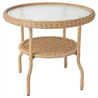 IKEA Risholmen Sofabord, utendørs, brun tilbud