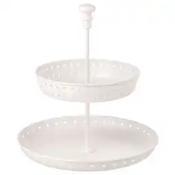 IKEA Garnera Fat, 2 etasjer, hvit tilbud