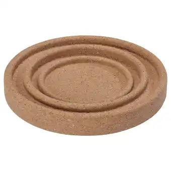 IKEA BrÄnnboll Glassbrikke, kork, 19 cm tilbud