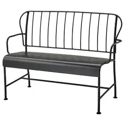 IKEA LÄckÖ 2-seters sofa, utendørs, grå tilbud