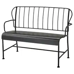 IKEA LÄckÖ 2-seters sofa, utendørs, grå tilbud
