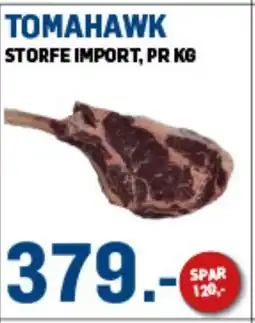 Price Lagerbutikk Tomahawk tilbud