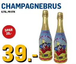 Price Lagerbutikk Champagnebrus tilbud