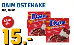 Price Lagerbutikk DAIM ostekake tilbud