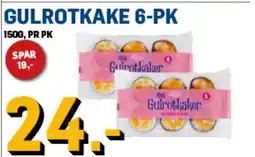 Price Lagerbutikk Gulrotkake 6-pk tilbud