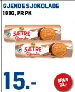 Price Lagerbutikk SÆTRE Gjendesjokolade tilbud