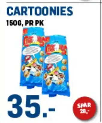 Price Lagerbutikk Cartoonies tilbud