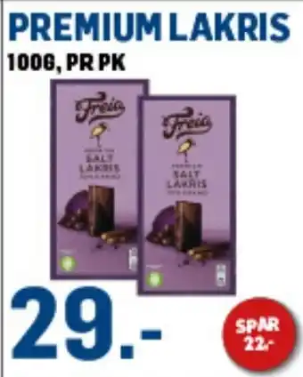 Price Lagerbutikk FREIA Premium lakris tilbud