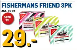 Price Lagerbutikk Fishermans friend 3pk tilbud
