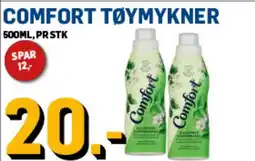 Price Lagerbutikk COMFORT tøymykner tilbud