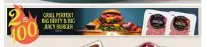 Coop Mega grill perfekt big beefy & big juicy burger tilbud