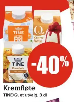 Spar TINE Kremflate tilbud