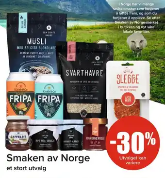 Spar Smaken av Norge tilbud