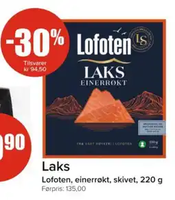 Spar LOFOTEN Laks tilbud