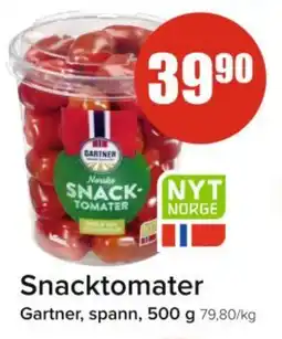 Spar GARTNER Snacktomater tilbud