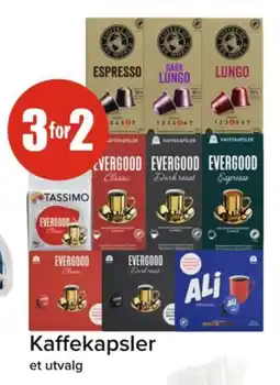 Spar Kaffekapsler tilbud