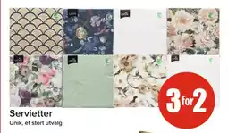 Spar UNIK Servietter tilbud