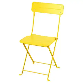 IKEA SundsÖ Klappstol, klargul utendørs tilbud