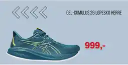 Intersport INTERSPORT Gel-cumulus 26 løpesko herre tilbud