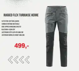Intersport Rugged flex turbukse herre tilbud