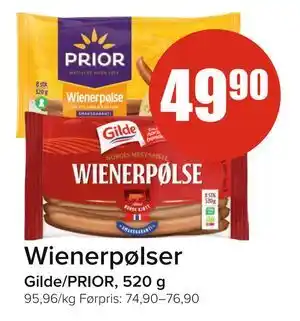 Spar Wienerpølser tilbud