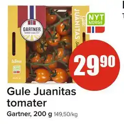 Spar Gule Juanitas tomater tilbud