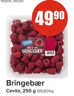 Spar Bringebær tilbud