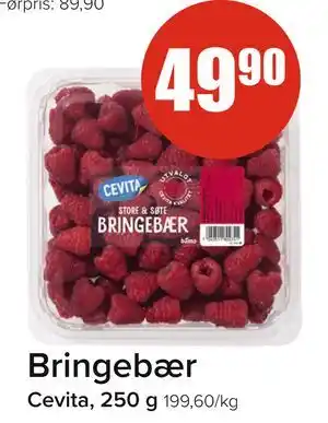 Spar Bringebær tilbud
