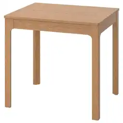 IKEA Ekedalen Uttrekkbart bord, eik, 80/120x70 cm tilbud