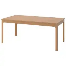 IKEA Ekedalen Uttrekkbart bord, eik, 180/240x90 cm tilbud