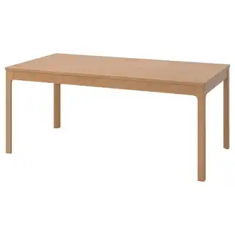 IKEA Ekedalen Uttrekkbart bord, eik, 180/240x90 cm tilbud