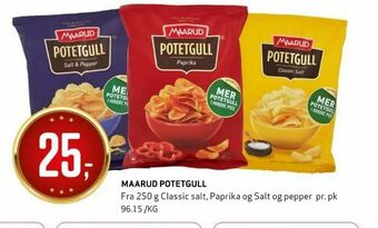 Bunnpris Maarud potetgull tilbud