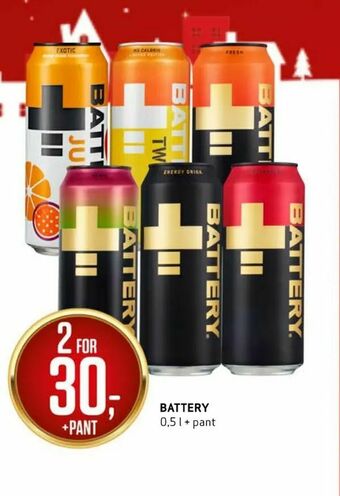 Bunnpris Battery tilbud