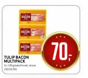 Bunnpris Tulip bacon multipack tilbud