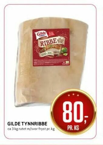 Bunnpris Gilde Tynnribbe tilbud