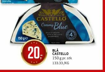 Bunnpris Blå castello tilbud