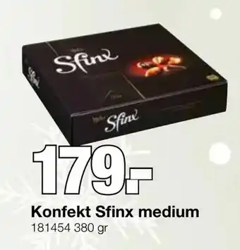 Staples Konfekt Sfinx medium tilbud